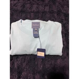 Faconnable Men’s XXL Light Blue Pocket T-Shirt 100% Cotton NWT